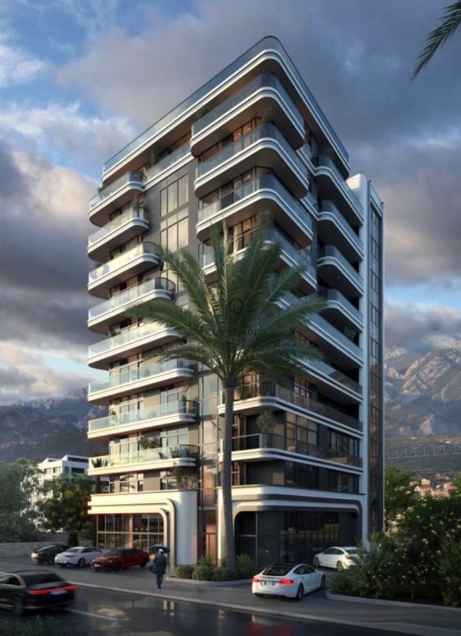 Two-Bedroom Apartments for Sale in a Premium-Class Building with a Pool in the Center of Bar