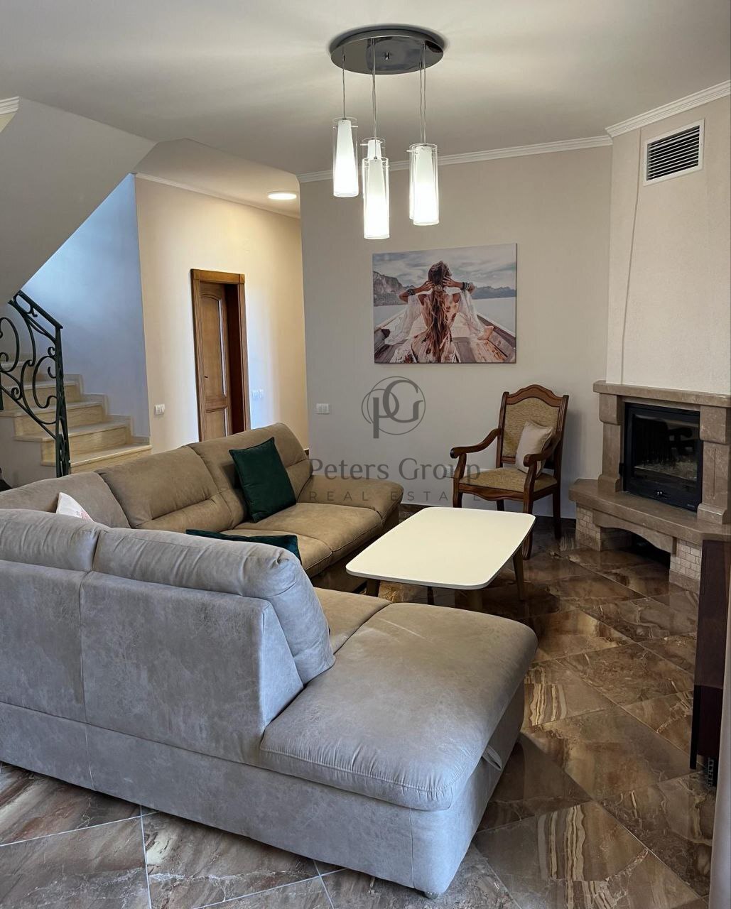 Двухэтажная вилла с современным ремонтом и видом на море, в продаже в Баре, Грин Белт, Шушань