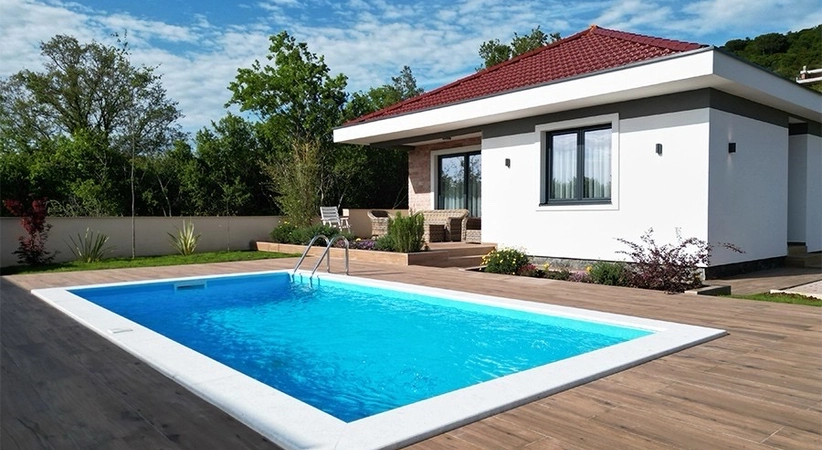 Villa in exklusiver Anlage Krimovica mit Pool