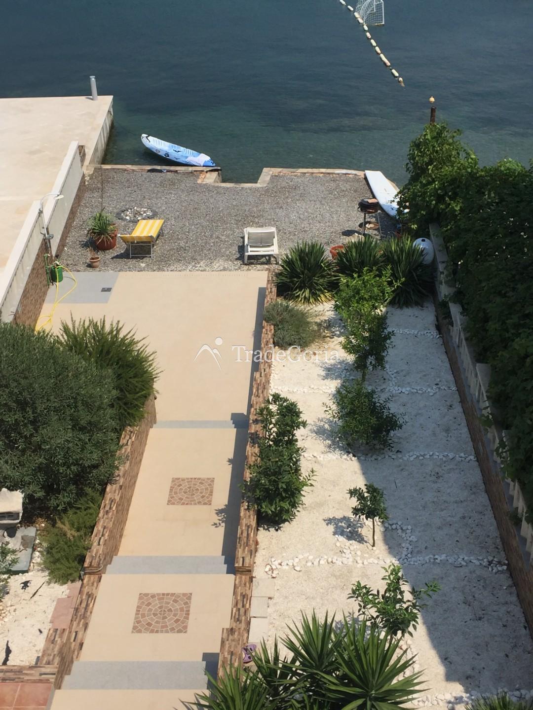 Villa with private waterfront beach and dock