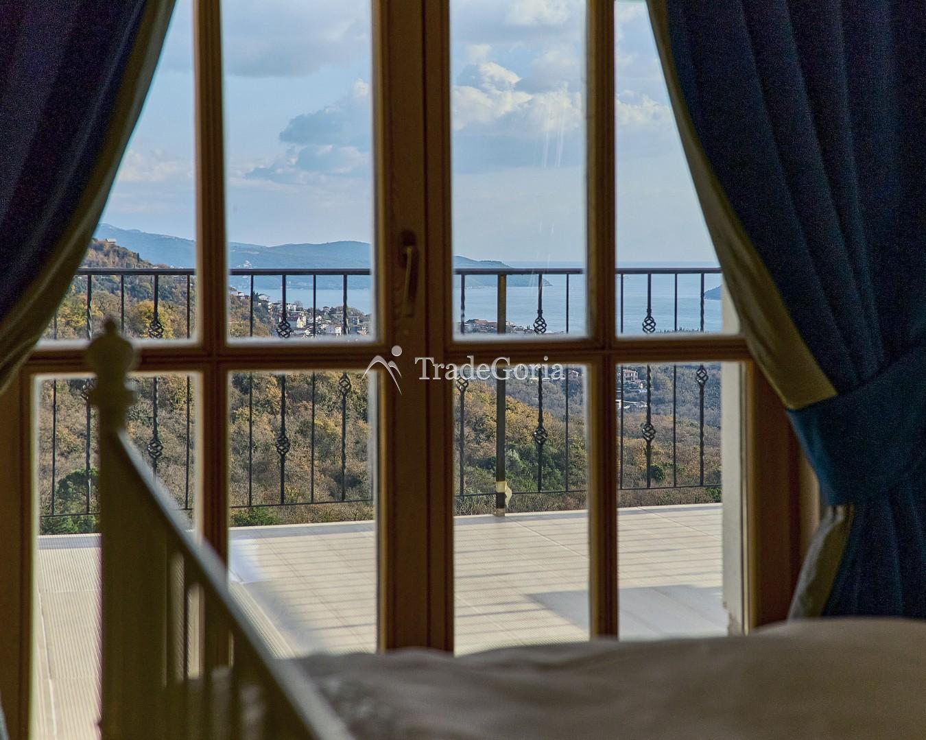 Villa with panoramic sea and Mamula Island views, Herceg-Novi