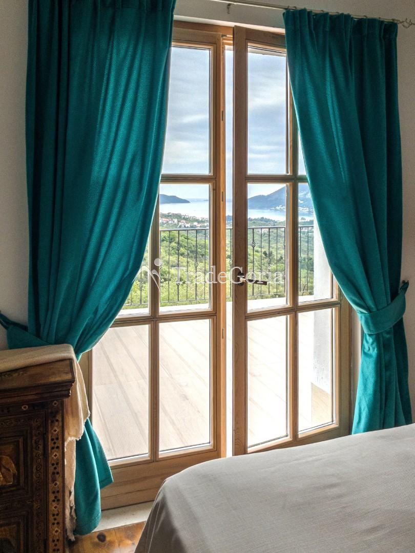 Villa with panoramic sea and Mamula Island views, Herceg-Novi