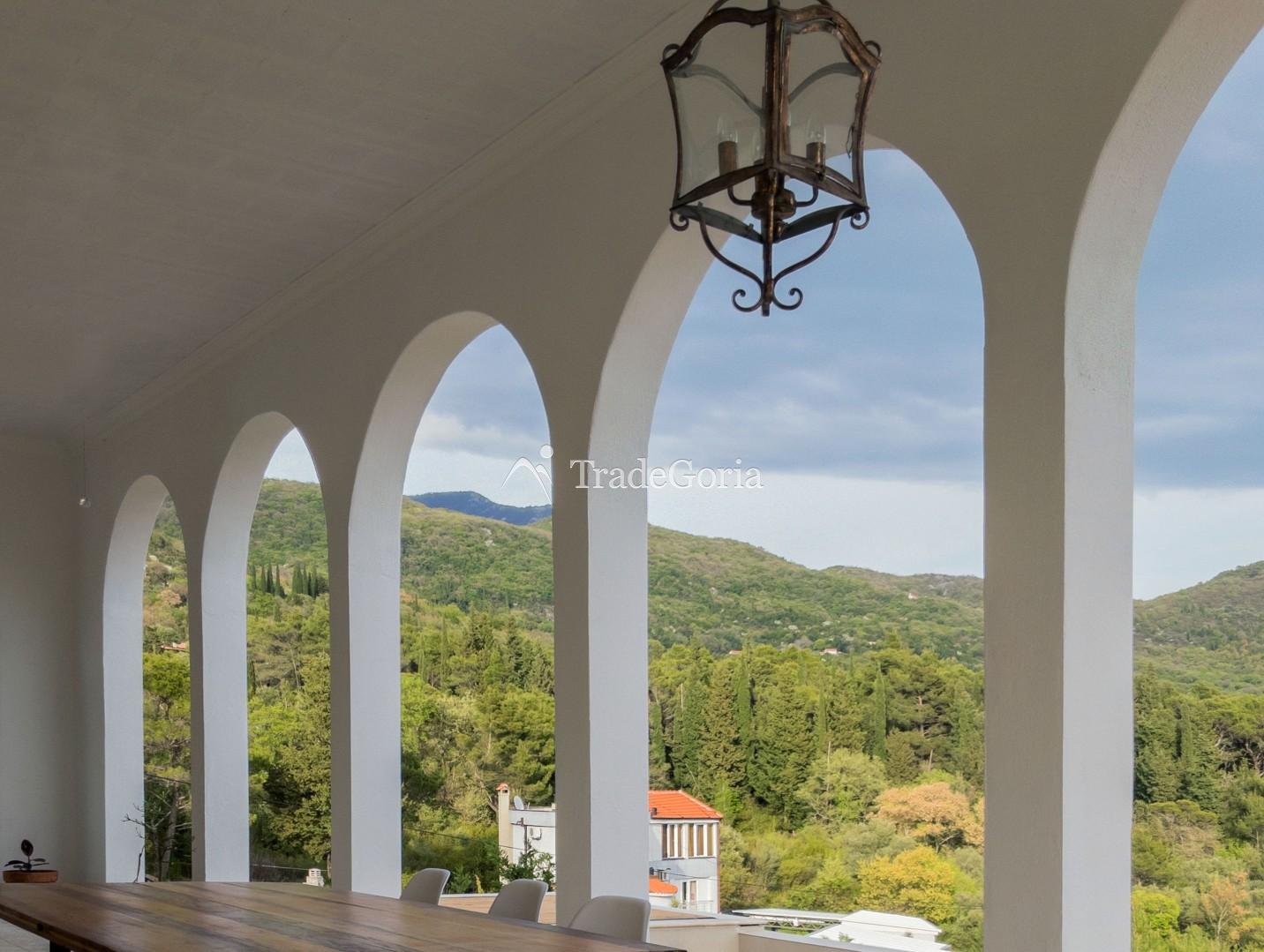 Villa with panoramic sea and Mamula Island views, Herceg-Novi