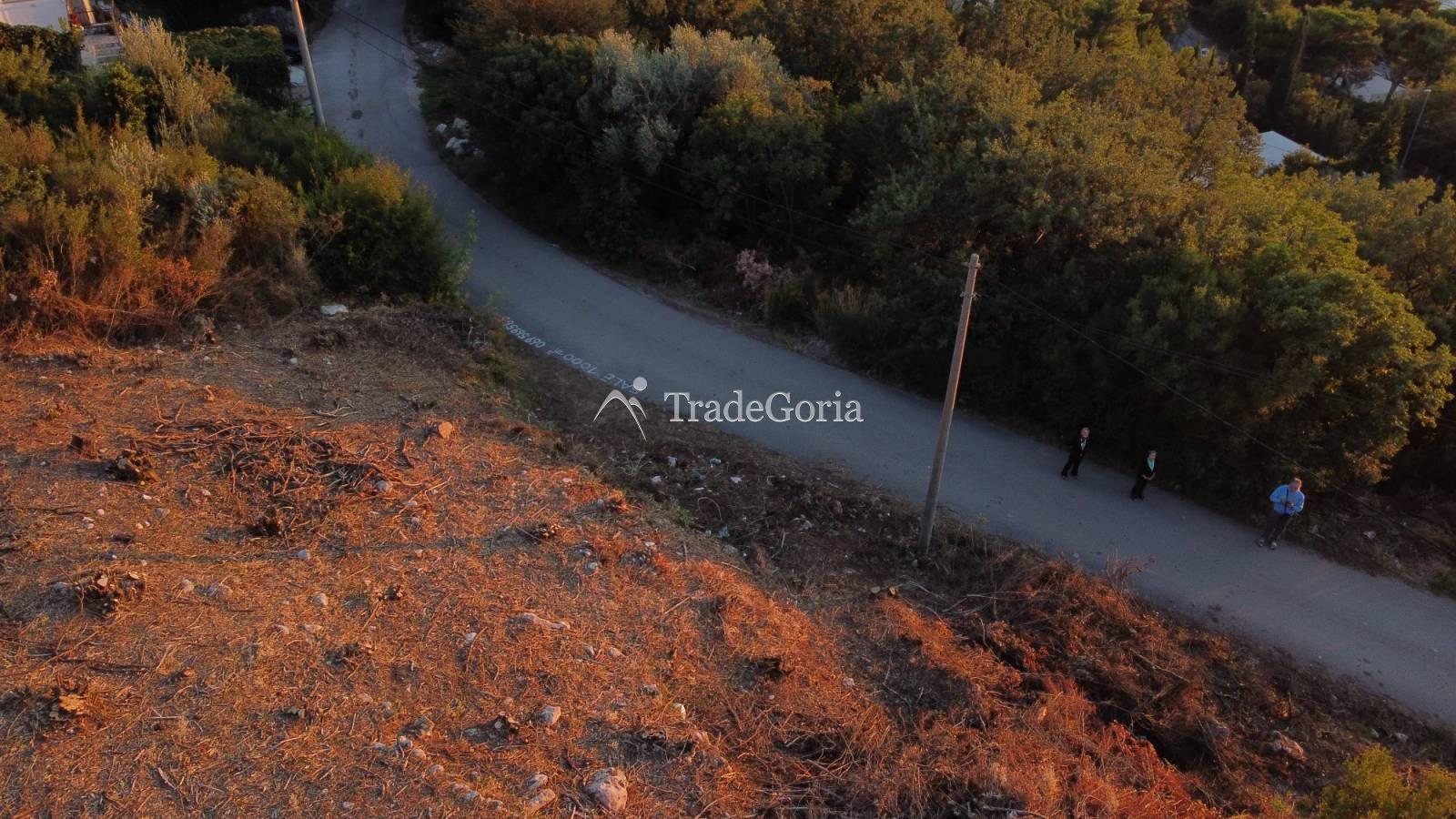 Land plot with sea view in Sutomore near the beach