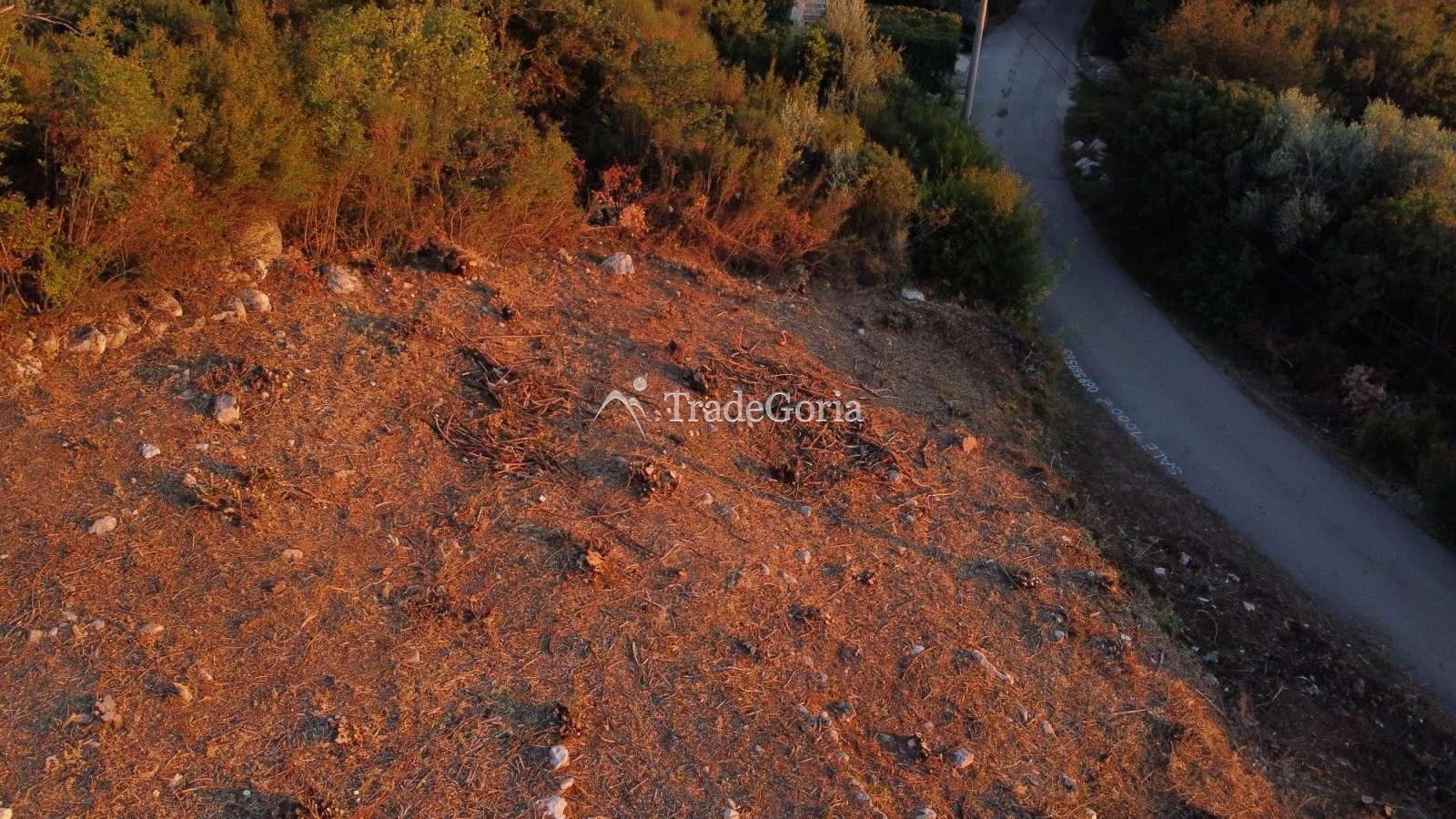 Land plot with sea view in Sutomore near the beach