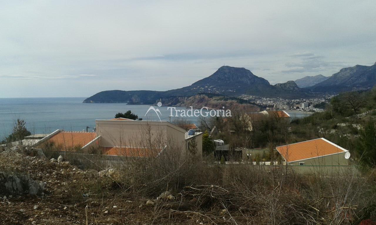 Land plot with sea view in Sutomore near the beach