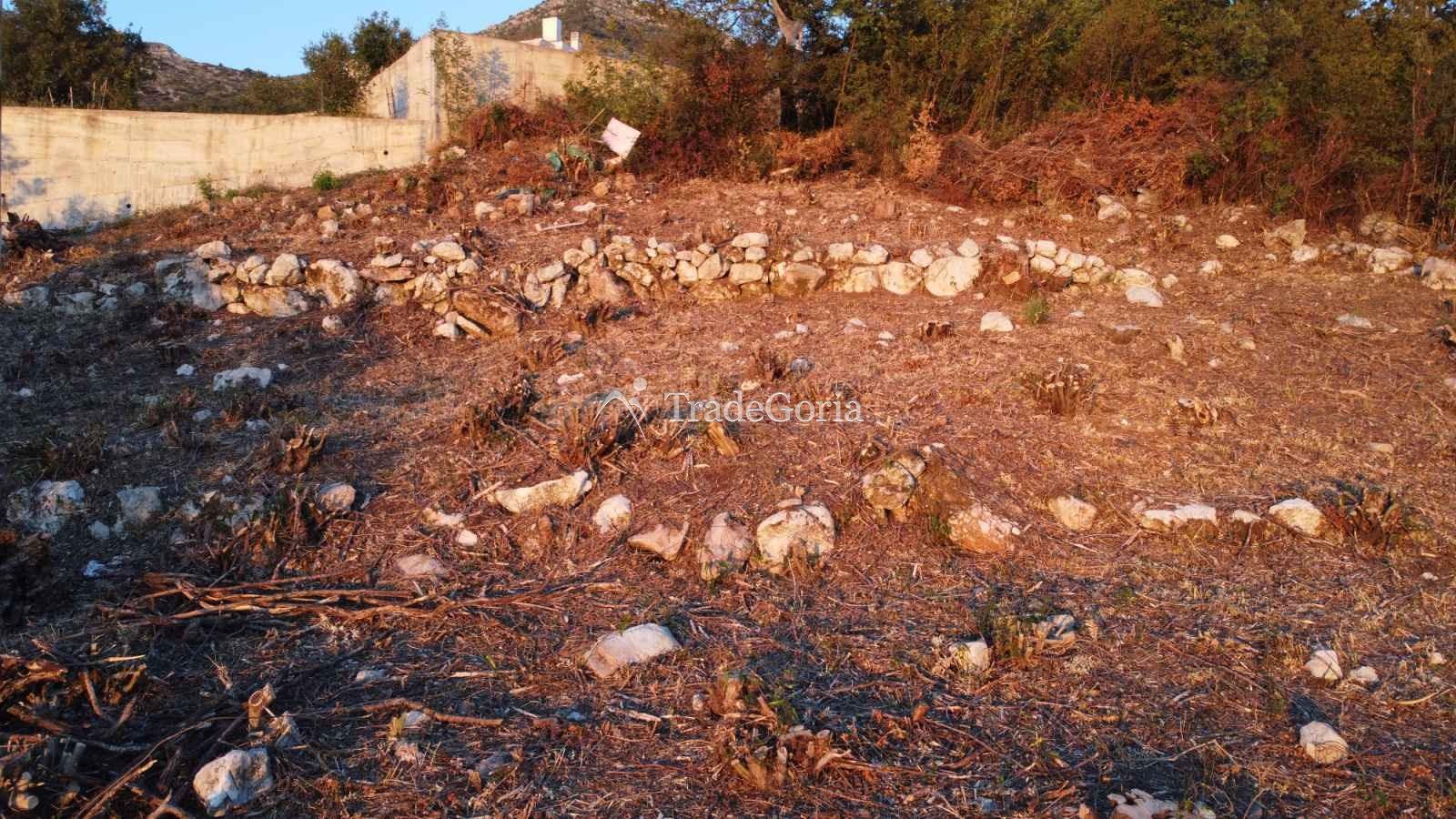 Land plot with sea view in Sutomore near the beach